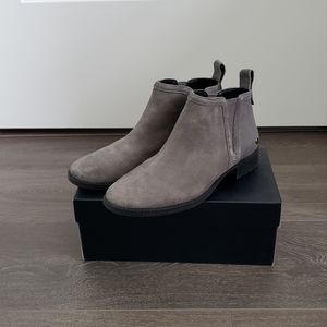 UGG Grey Suede Ankle Boots - Size 7.5